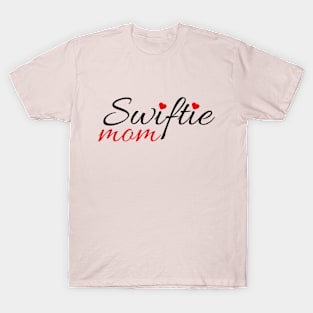 Swiftie Mom Typography T-Shirt